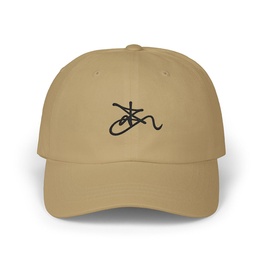 Zima Embroidered Minimalist Signature Dad Cap — Classic Unstructured Hat