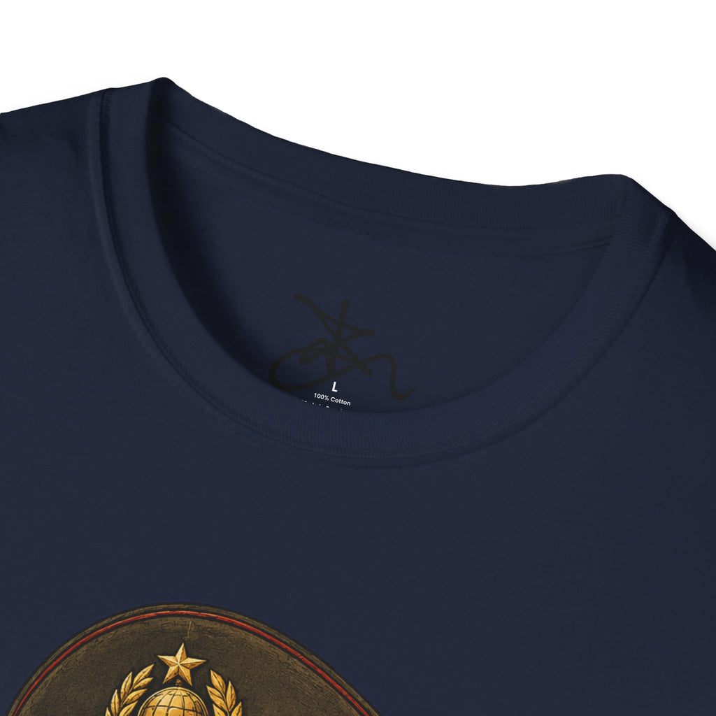 Zima Dictator Turtle T-Shirt — Dictator Turtle Illustrated Novelty Tee