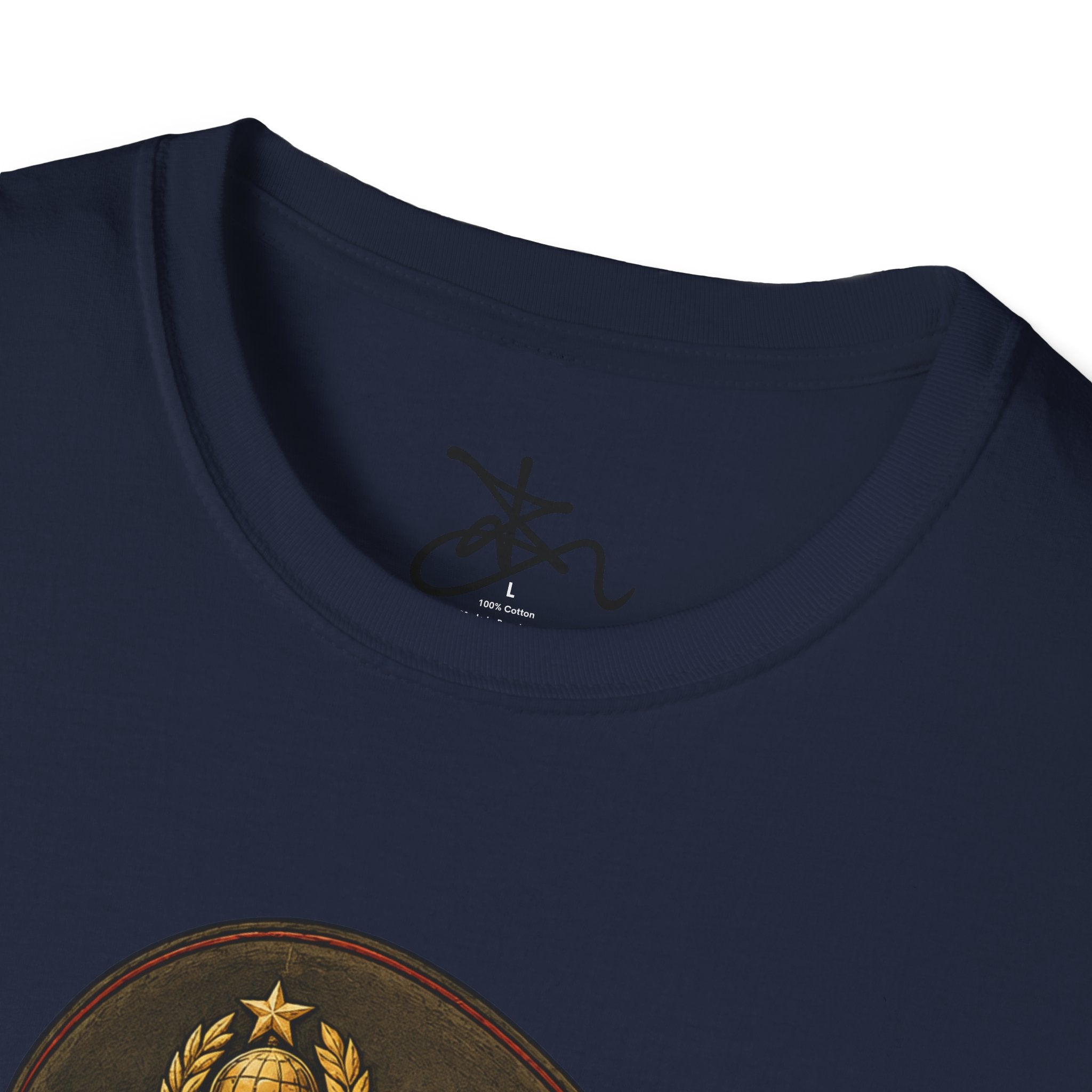 Zima Dictator Turtle T-Shirt — Dictator Turtle Illustrated Novelty Tee