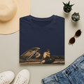 Zima Spitting Seagull Graphic T-Shirt — Driving Seagull Zima Illustration Tee