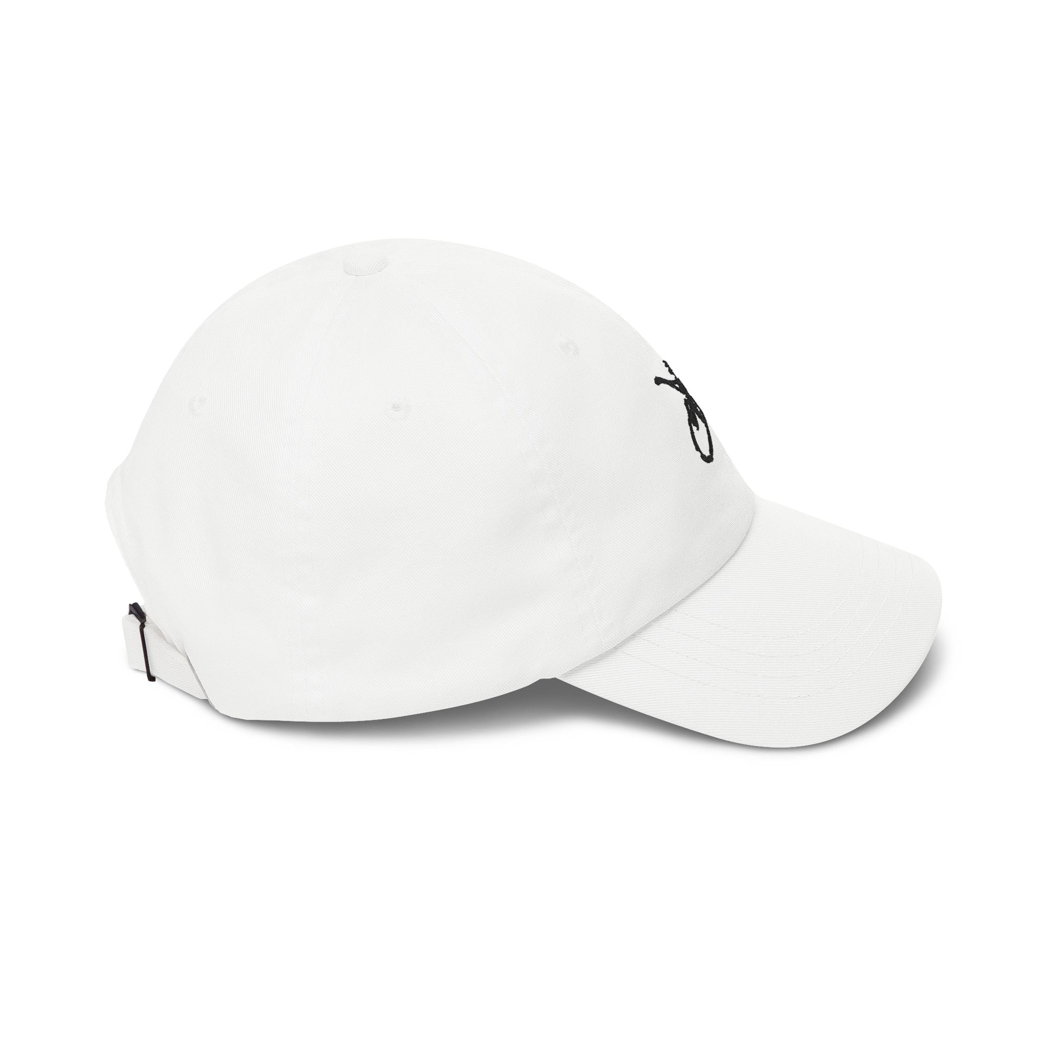 Zima Embroidered Minimalist Signature Dad Cap — Classic Unstructured Hat
