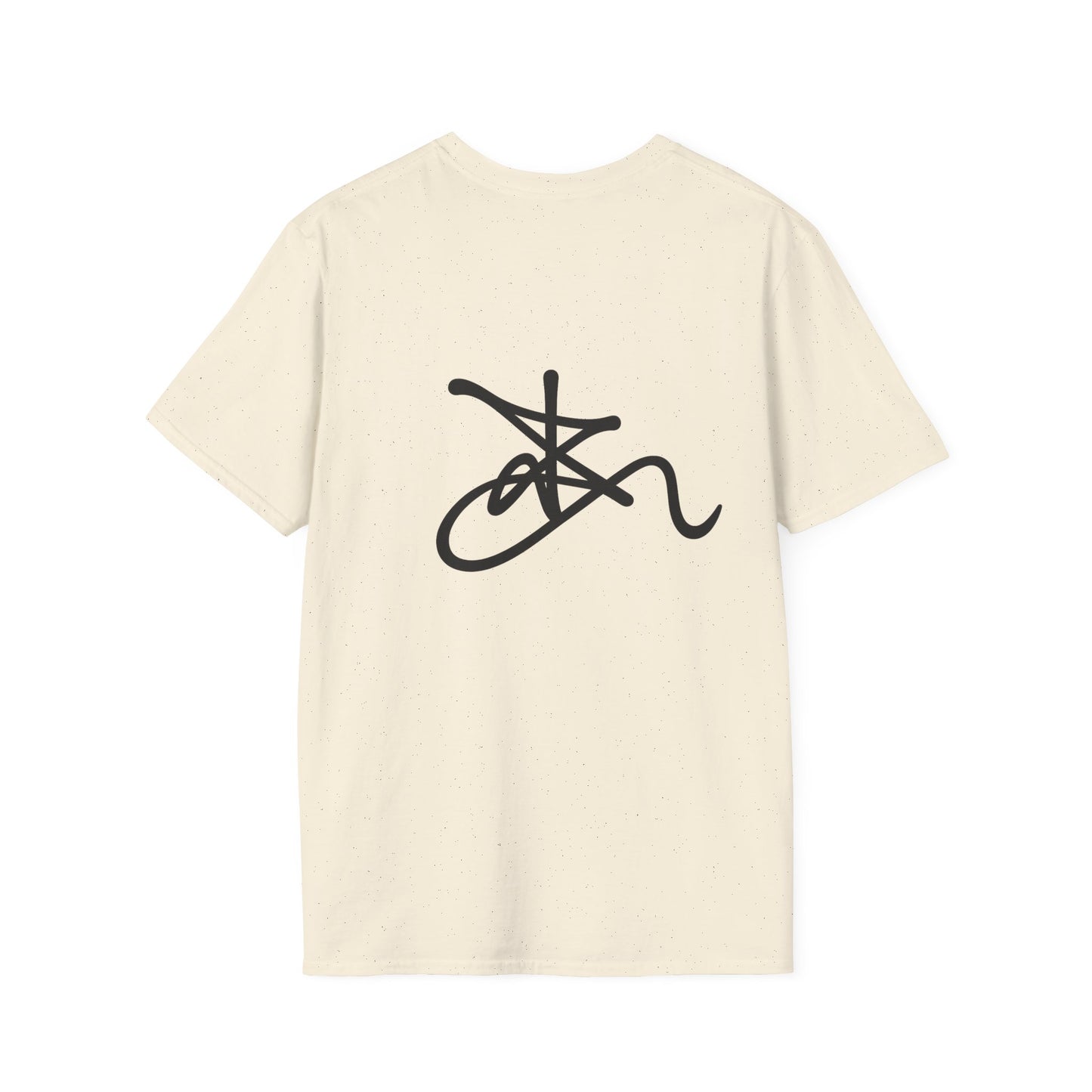 Zima Back Logo T‑Shirt — Back Logo, Minimal Chest