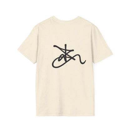 Zima Back Logo T‑Shirt — Back Logo, Minimal Chest