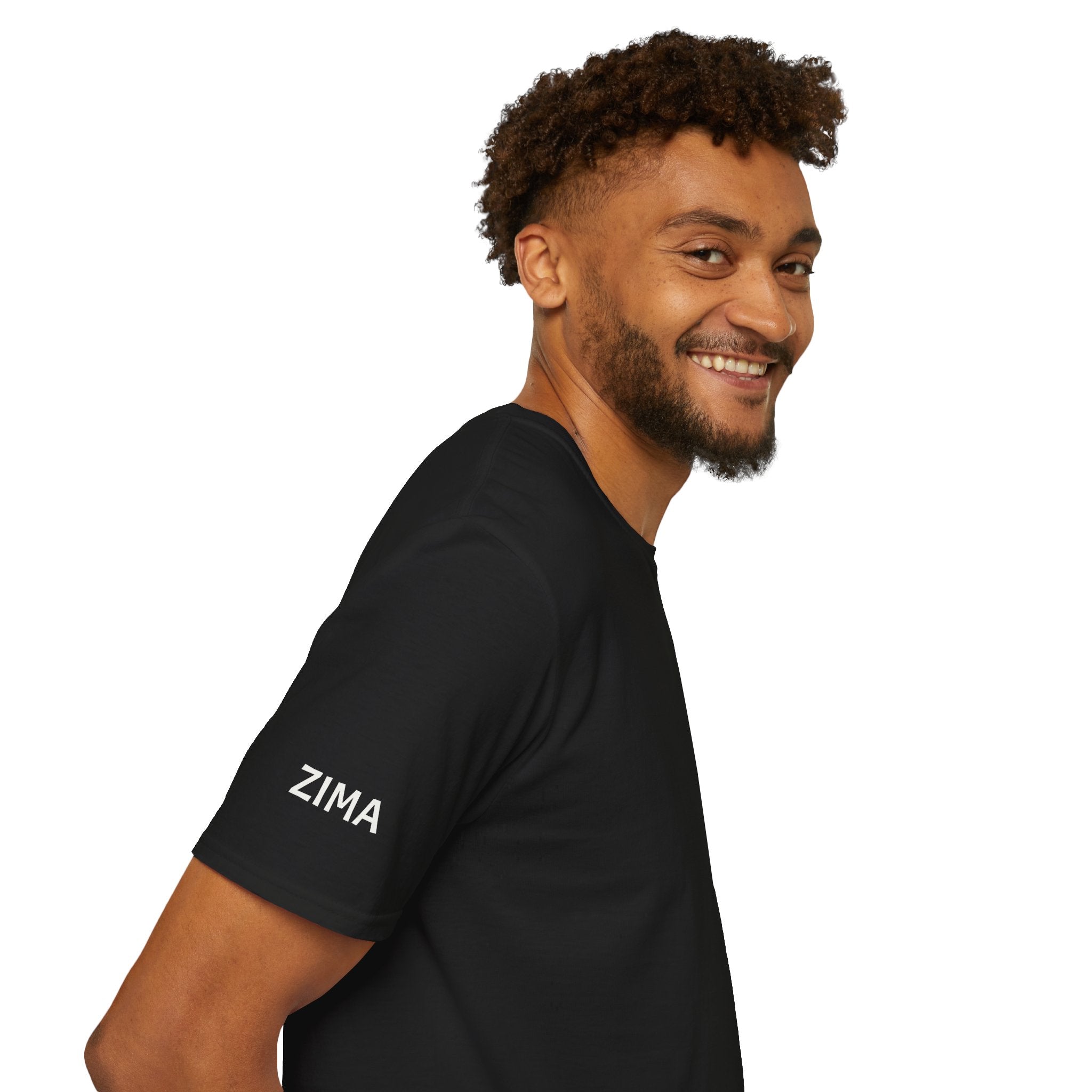 Zima Logo Back T‑Shirt — Back Zima Logo Tee