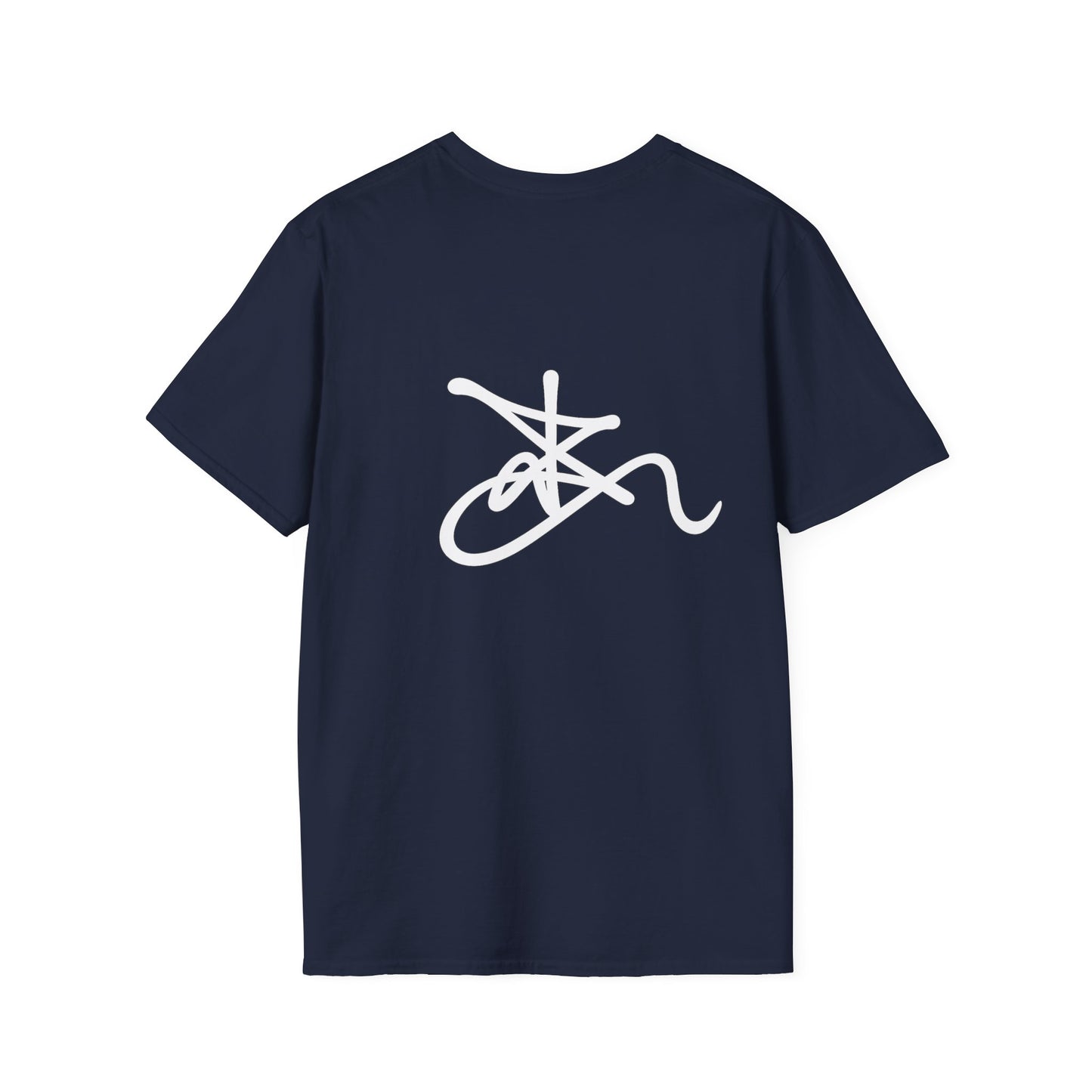 Zima Back Logo T‑Shirt — Back Logo, Minimal Chest