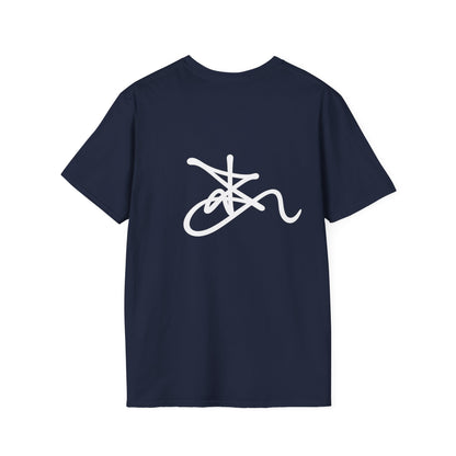 Zima Back Logo T‑Shirt — Back Logo, Minimal Chest