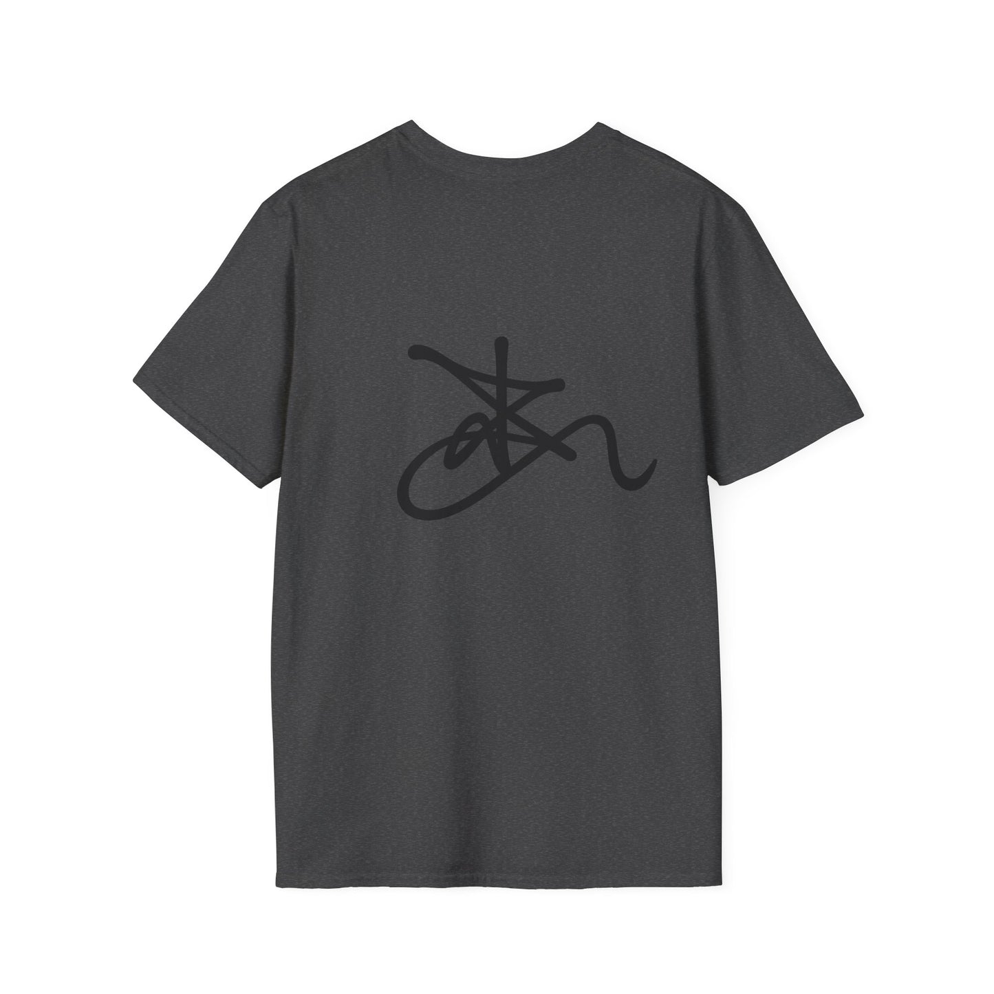 Zima Back Logo T‑Shirt — Back Logo, Minimal Chest