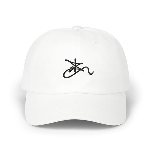 Zima Embroidered Minimalist Signature Dad Cap — Classic Unstructured Hat