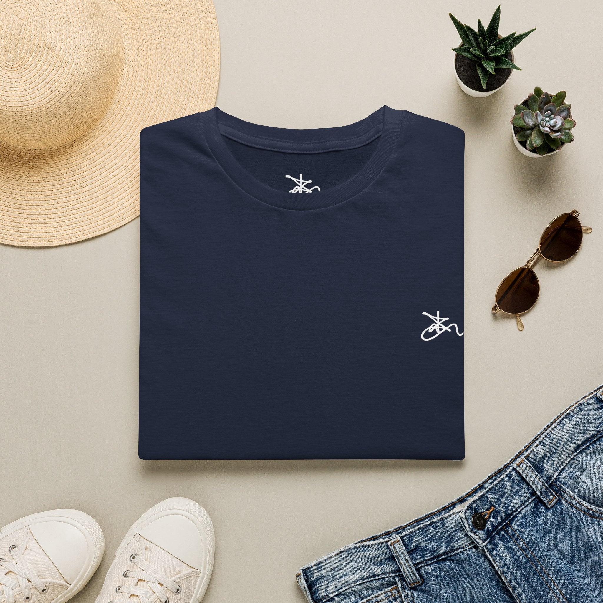 Zima Minimal T-Shirt — Small Chest Zima logo