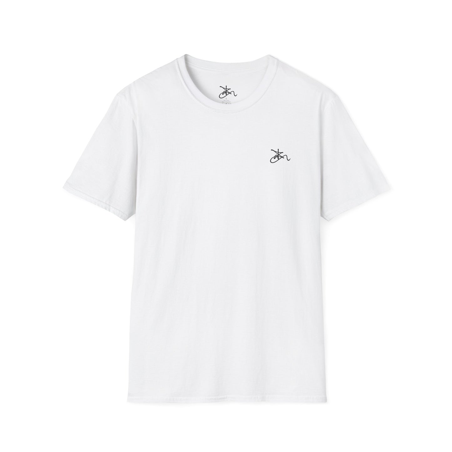 Zima Back Logo T‑Shirt — Back Logo, Minimal Chest