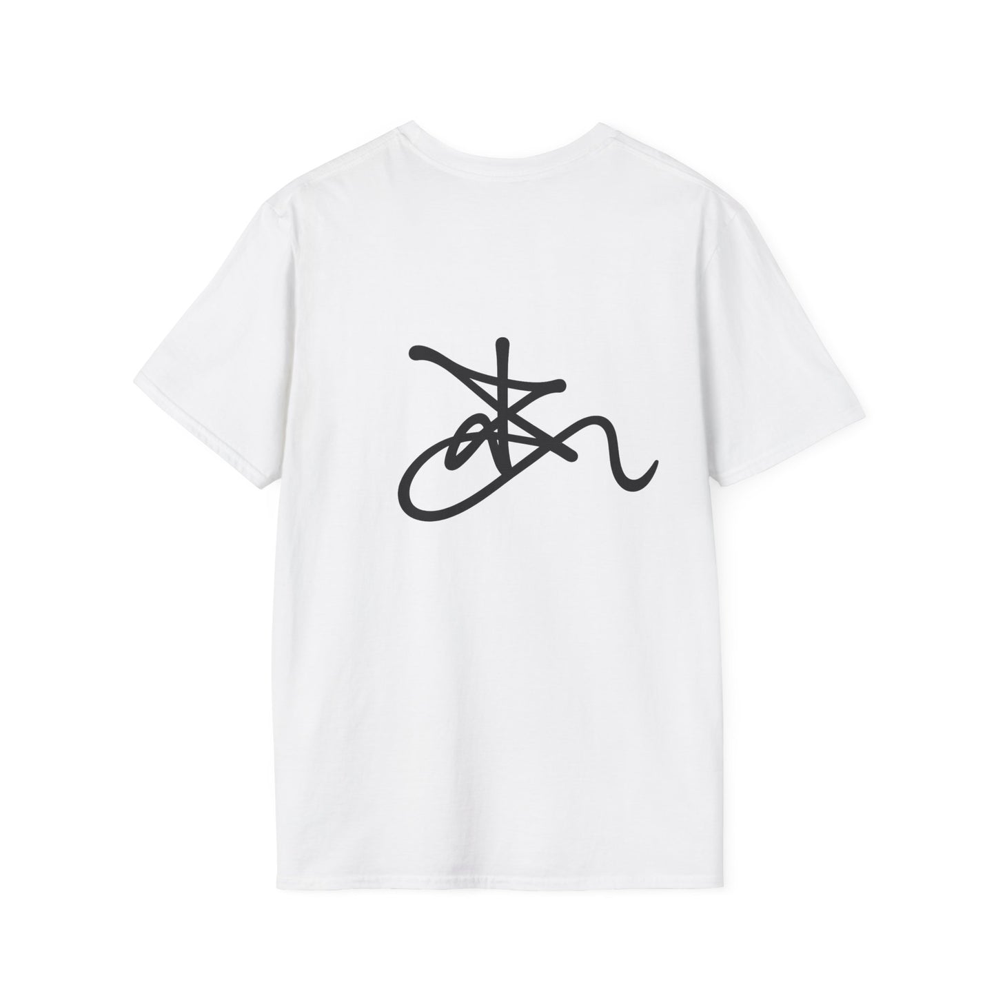 Zima Back Logo T‑Shirt — Back Logo, Minimal Chest