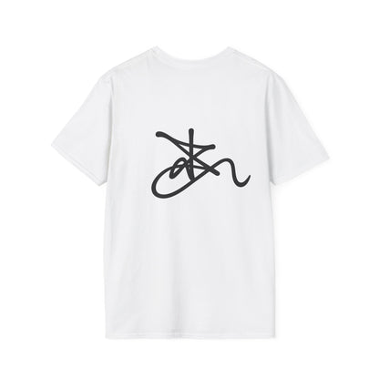 Zima Back Logo T‑Shirt — Back Logo, Minimal Chest