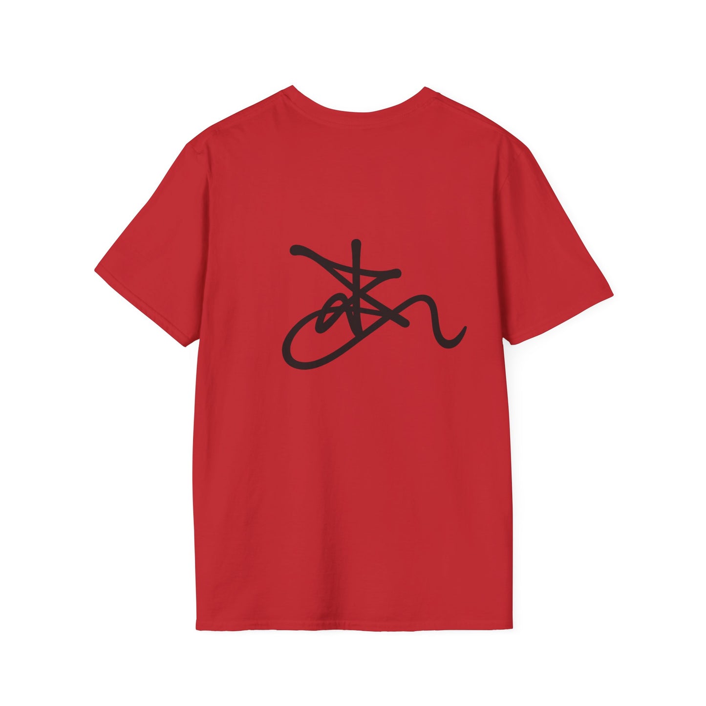 Zima Back Logo T‑Shirt — Back Logo, Minimal Chest