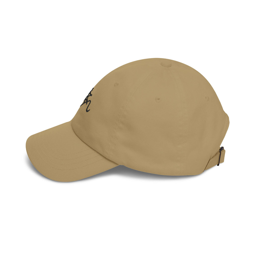 Zima Embroidered Minimalist Signature Dad Cap — Classic Unstructured Hat