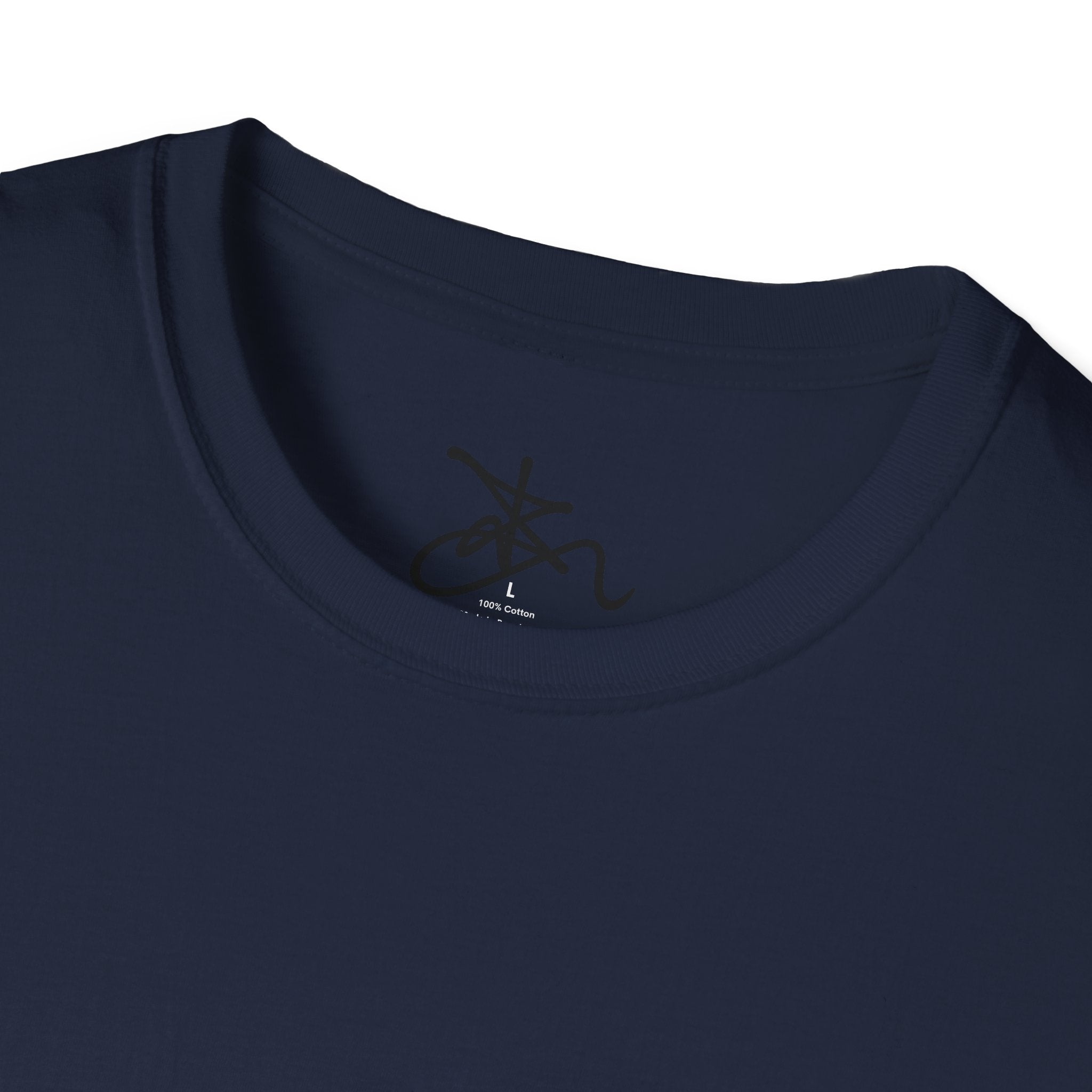 Zima Chest Pink Suit Tee — Minimal Pink Suit T-Shirt