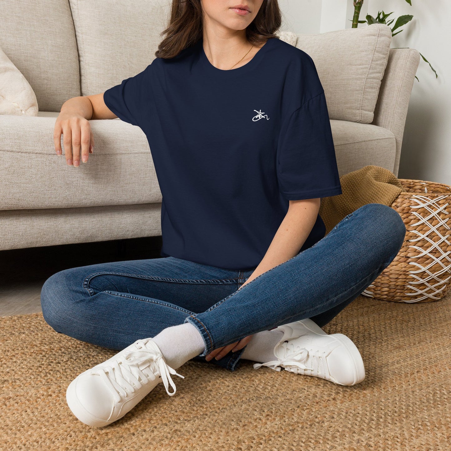 Zima Back Logo T‑Shirt — Back Logo, Minimal Chest