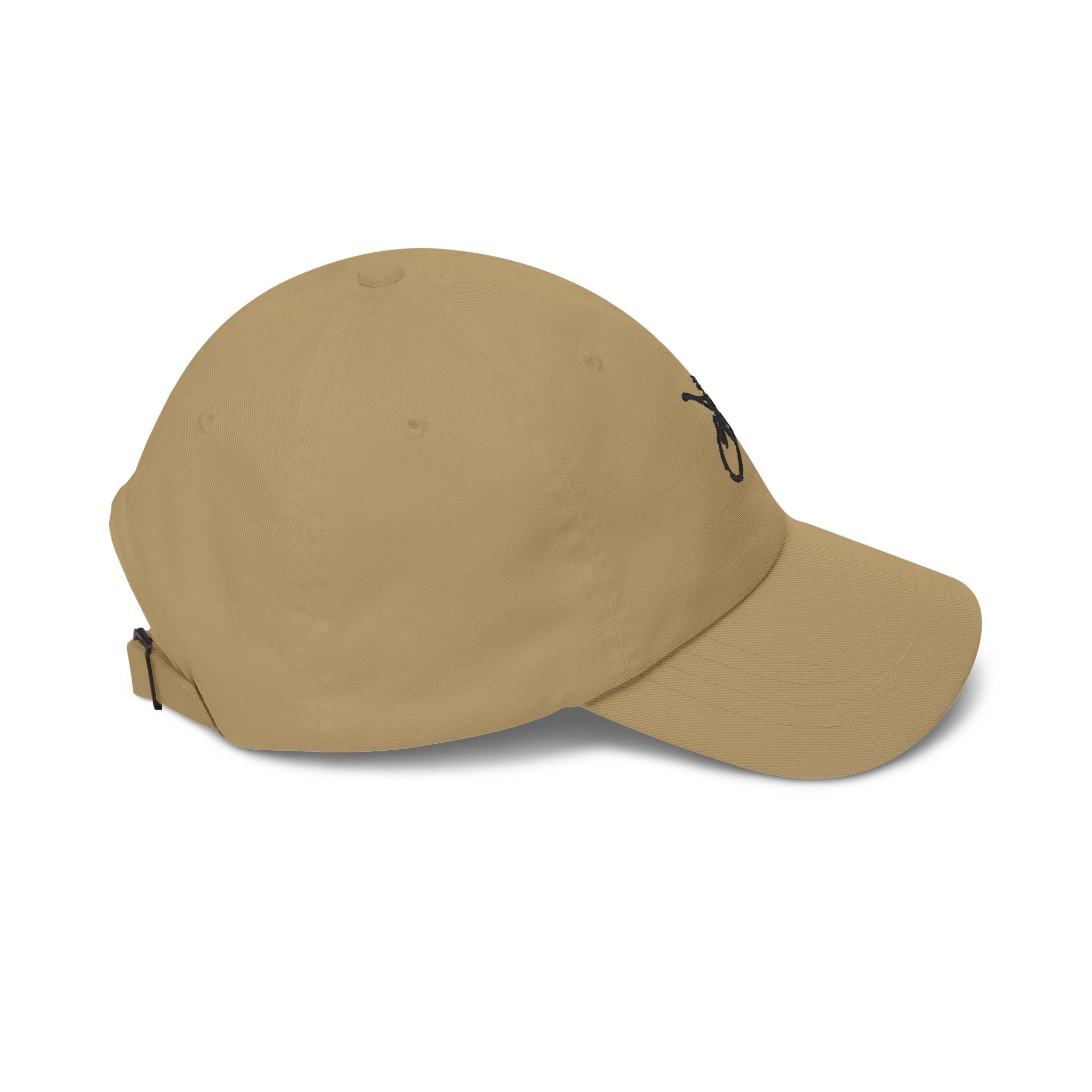 Zima Embroidered Minimalist Signature Dad Cap — Classic Unstructured Hat